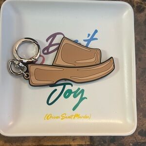 NWOT Steve Madden Brown Bag Charm